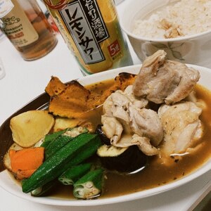 自宅で出来る”簡単美味しいスープカレー”